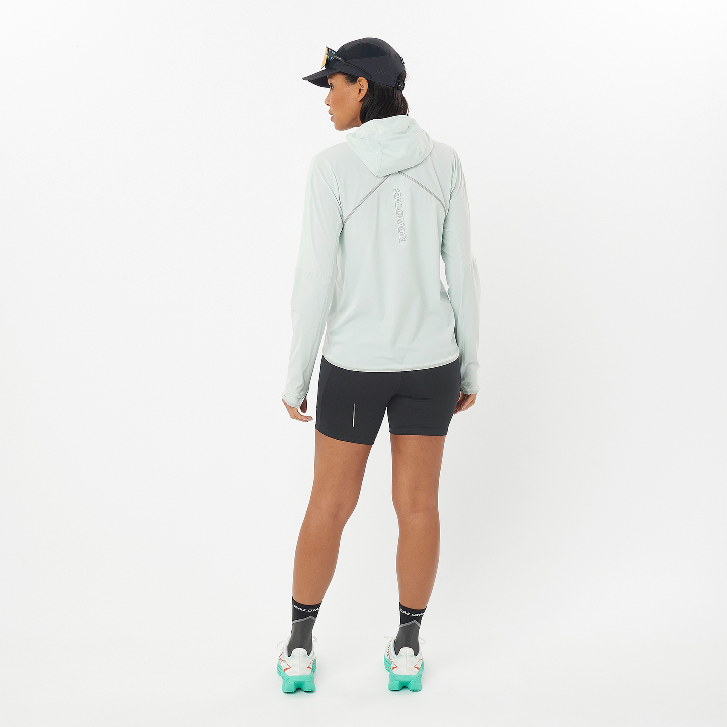SENSE AERO HYBRID HALF ZIP HOODIE WOMEN'S
