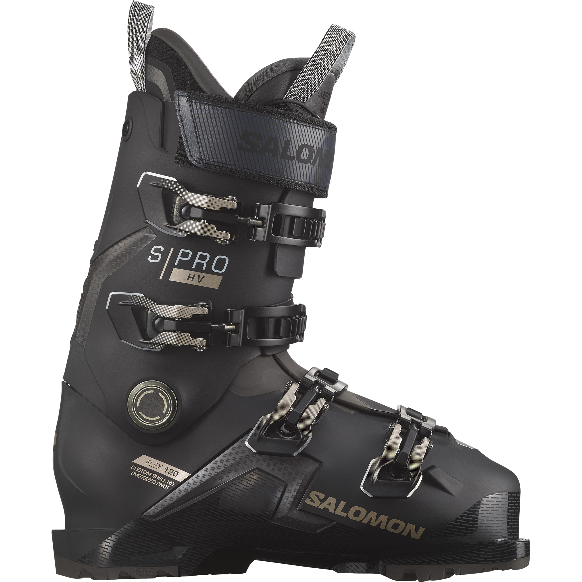 【希少】ハイボリューム SALOMON S/PRO HV120 26-26.5 S/PRO HV 120 - Black Titanium 1 Met. Beluga - Mens - Alpine Boots