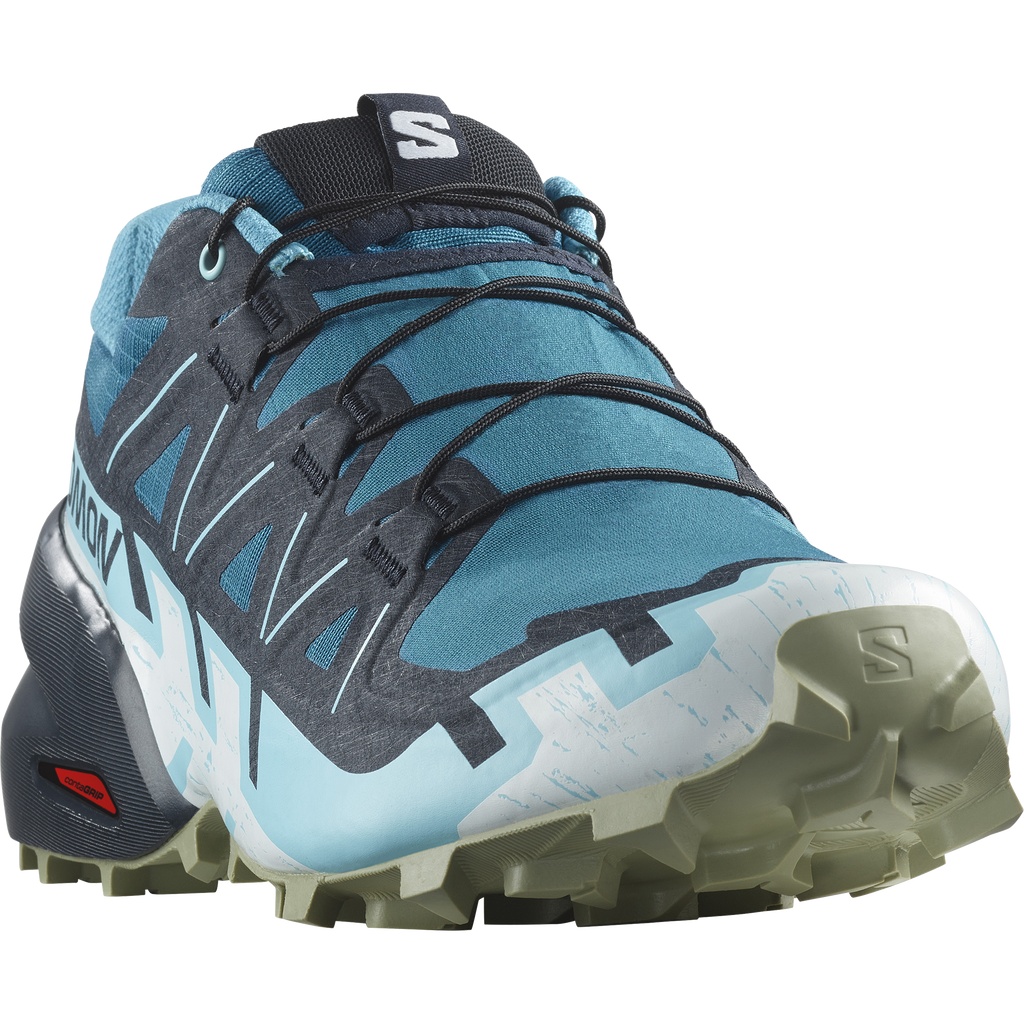 Salomon blue shoes shop