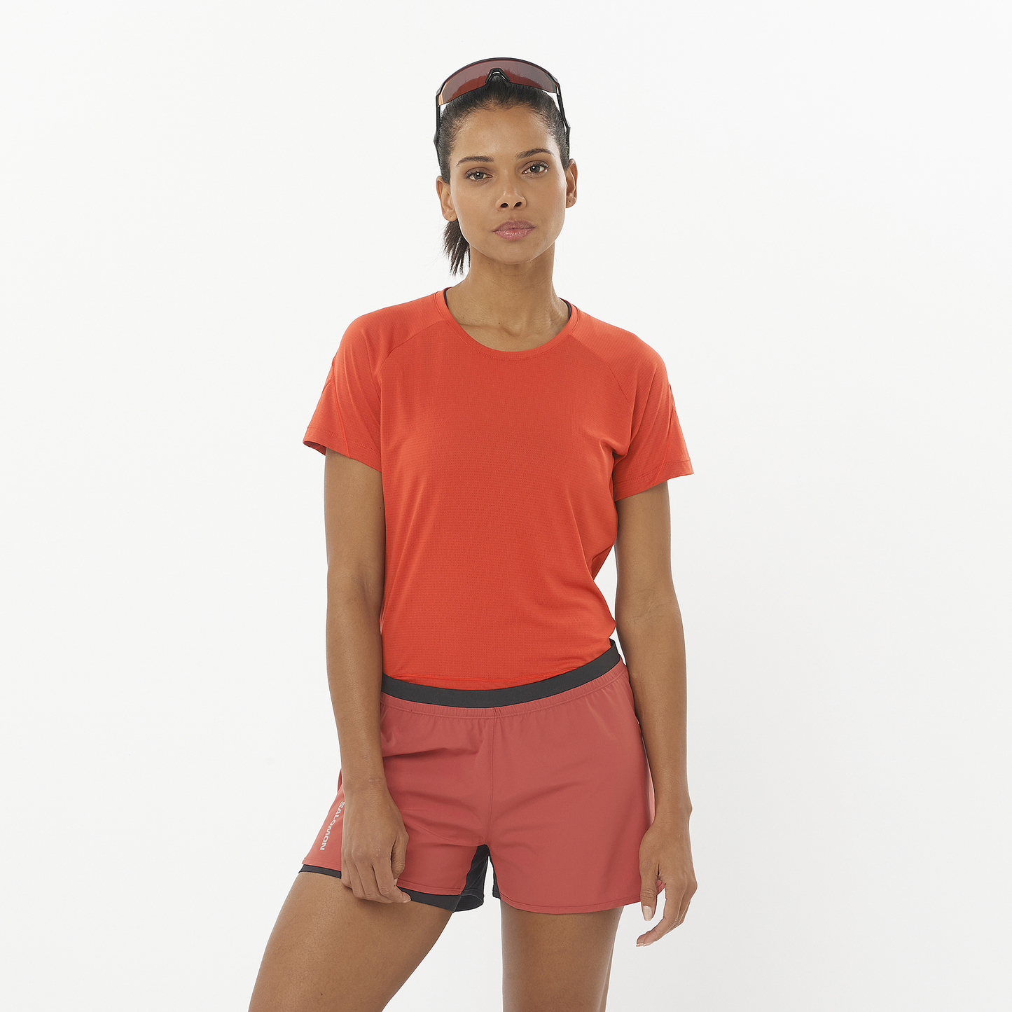 CROSS RUN SHORT SLEEVE TEE WOMEN'S