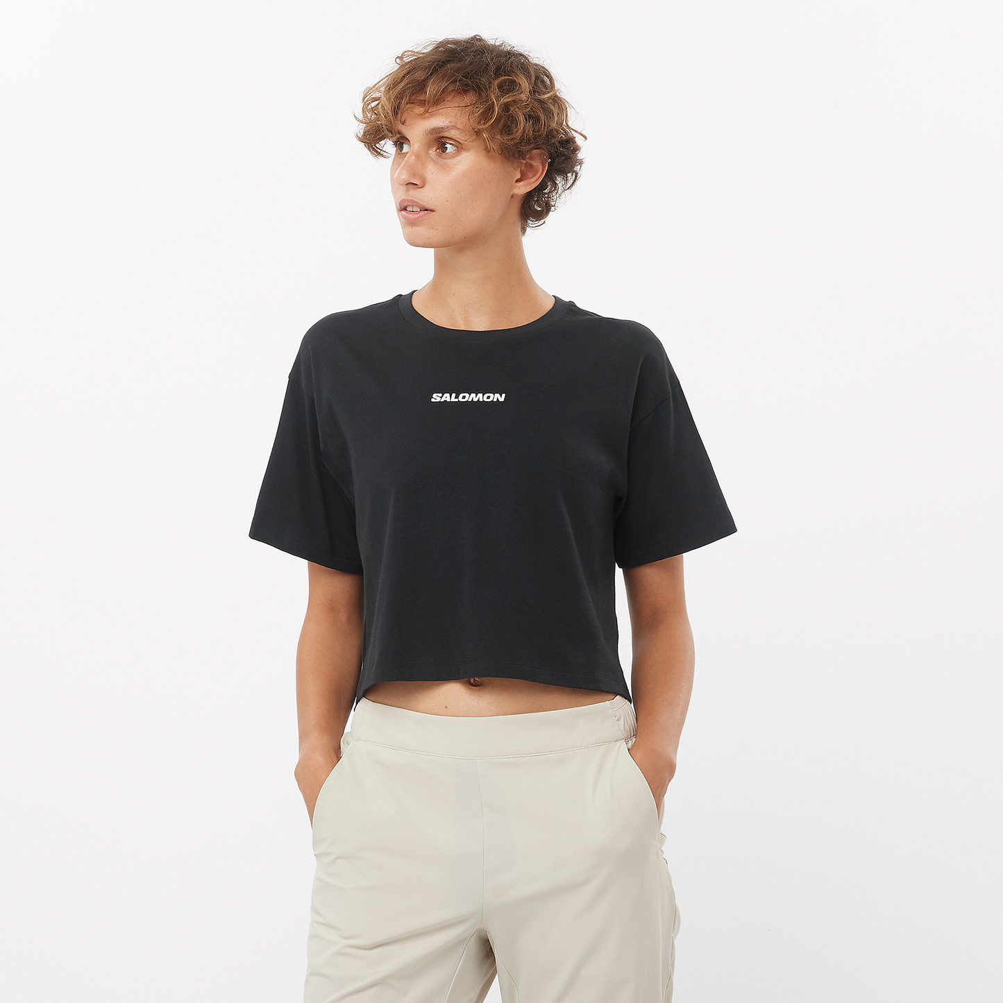 LOGO TWIST-1 SHORT SLEEVE TEE WOMEN'S