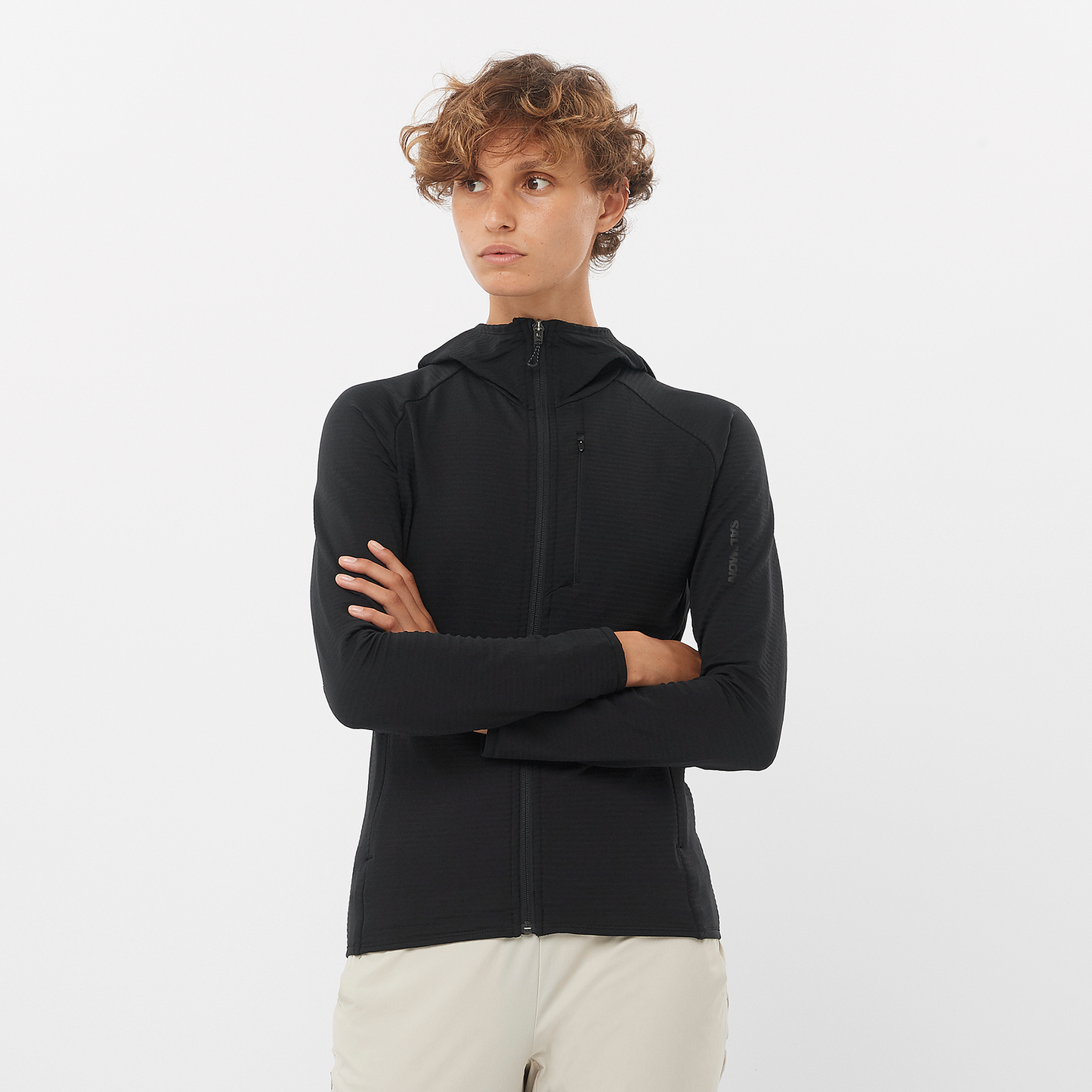 ESSENTIAL LIGHTWARM FULL ZIP HOODIE WOMEN'S