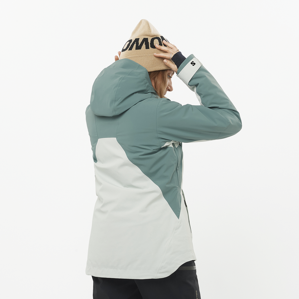 Salomon brilliant jacket green sales