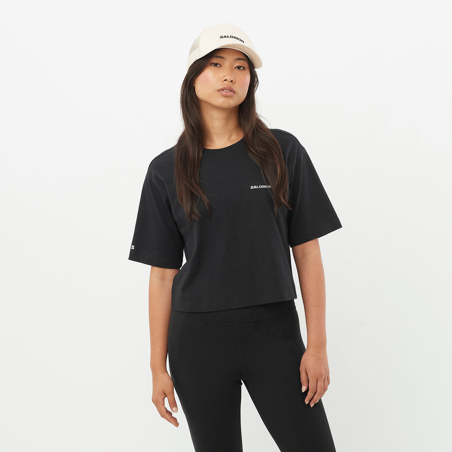 SALOMON LOGO SHORT SLEEVE TEE WOMEN'S