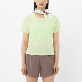 SHAKEout AIR CROPP SS TEE WOMEN'S