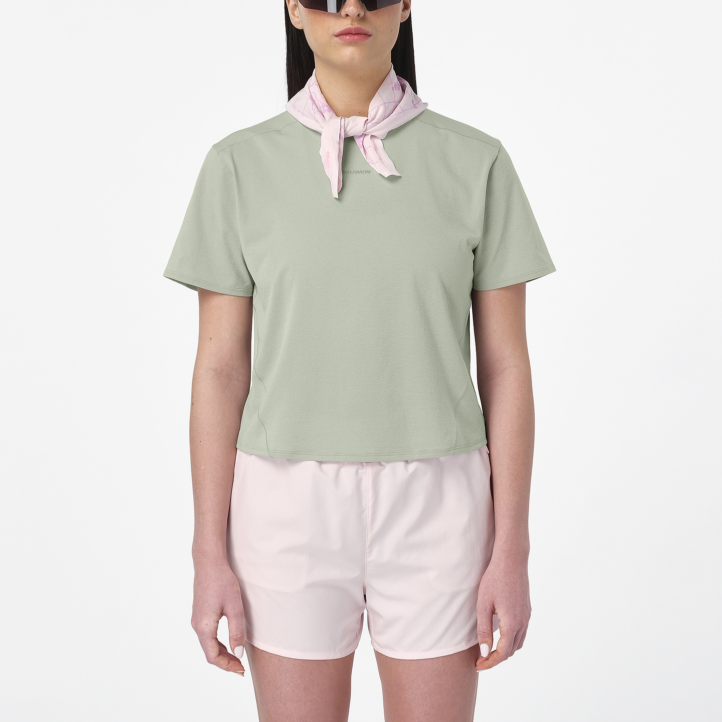 TRACKLINE SHORT SLEEVE TEE WOMEN'S