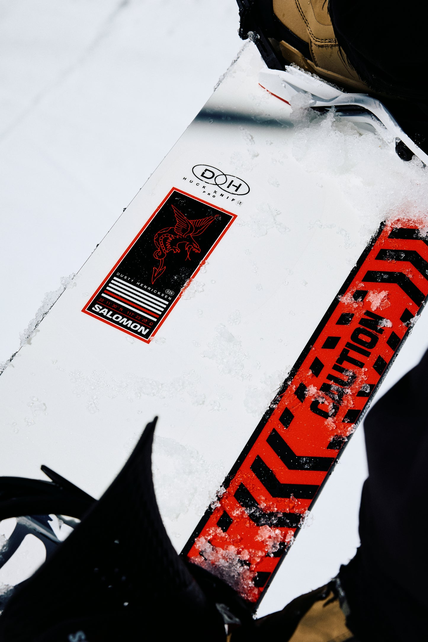 HUCK KNIFE PRO DUSTY SNOWBOARD