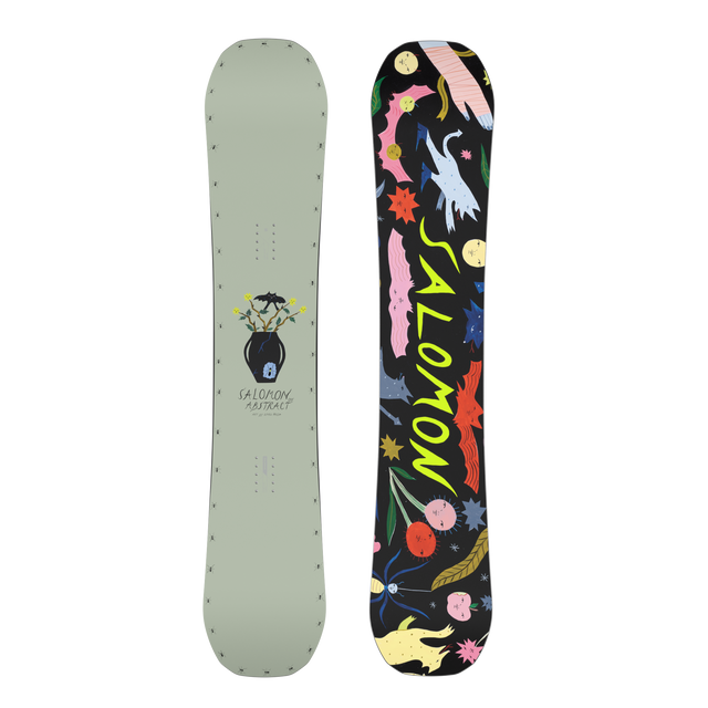 ABSTRACT SNOWBOARD