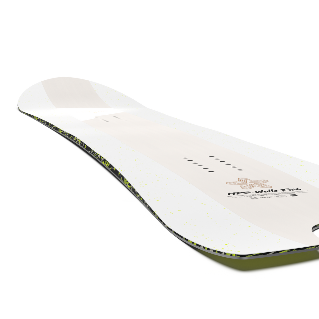 HPS - WOLLE NYVELT FISH SNOWBOARD - White - Unisex - Snowboards