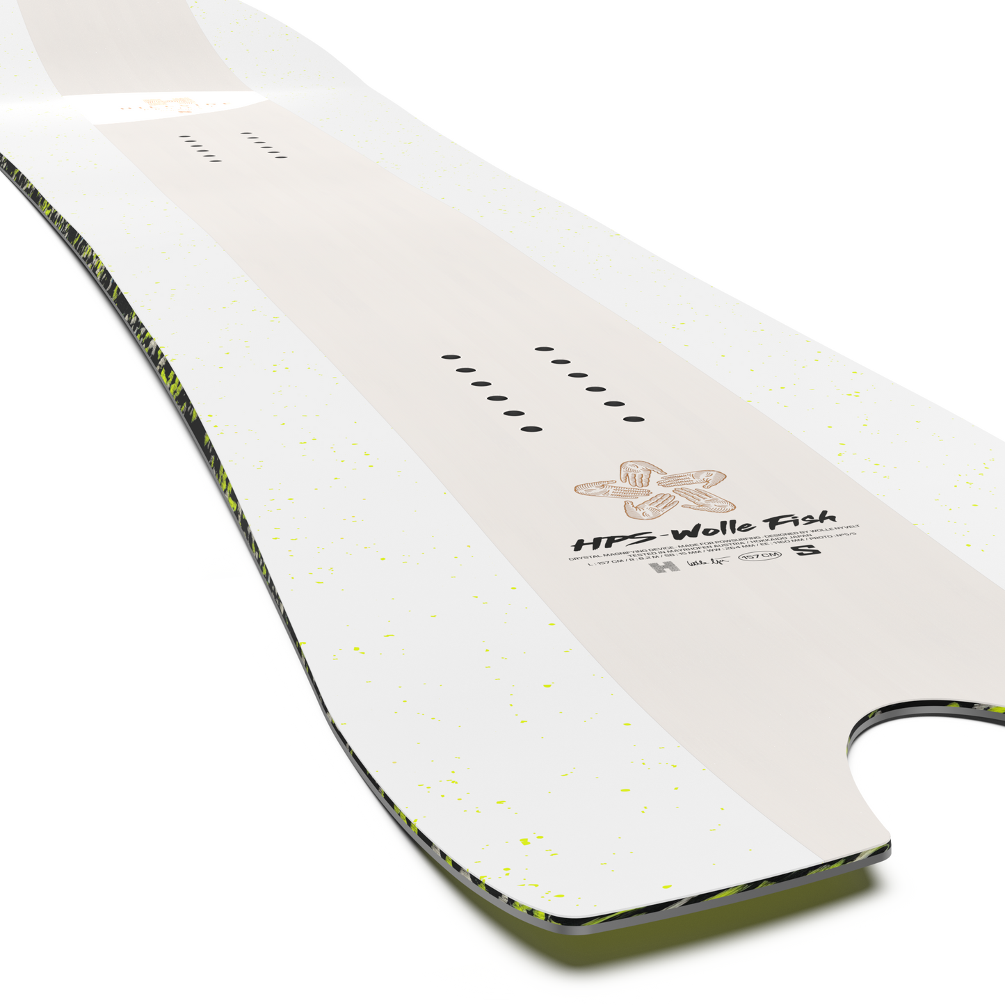 HPS - WOLLE NYVELT FISH SNOWBOARD