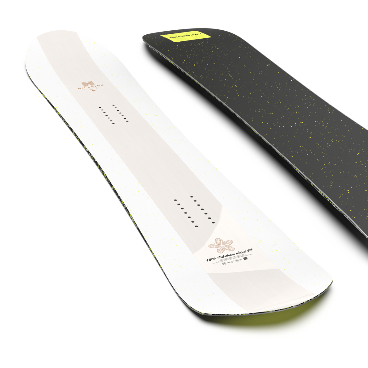 スノーボード salomon HPS-Nakai Takaharu 155cm HPS - TAKAHARU NAKAI E.P. SNOWBOARD - white - Unisex - Snowboards