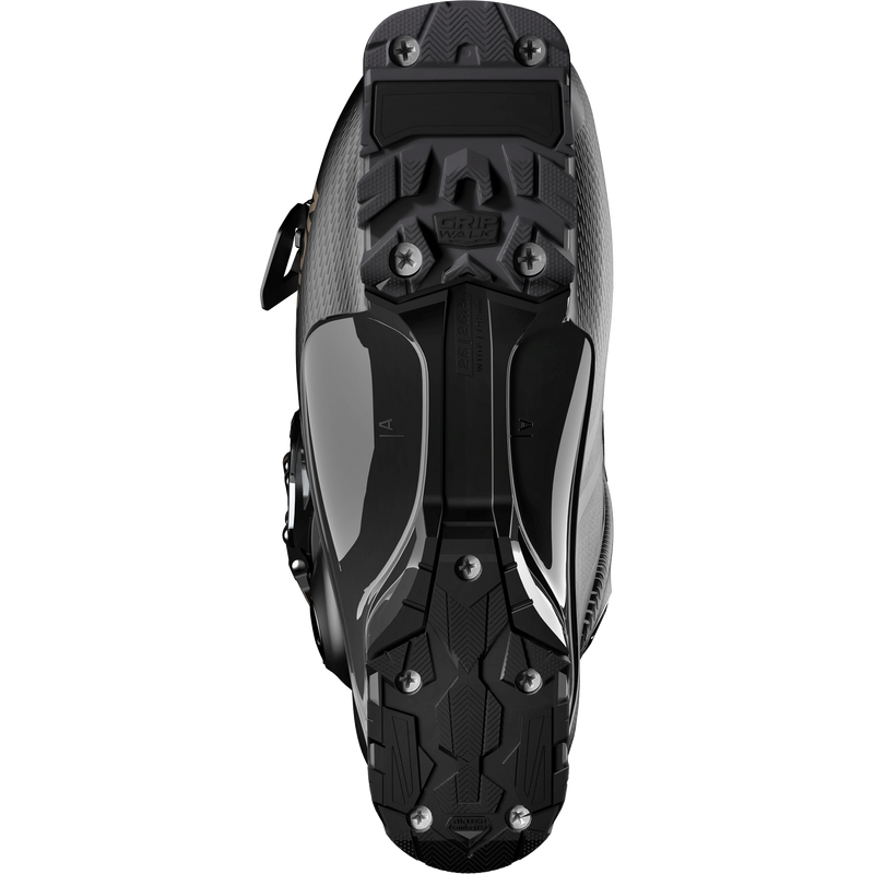 Unimpeded instep with a 102mm last