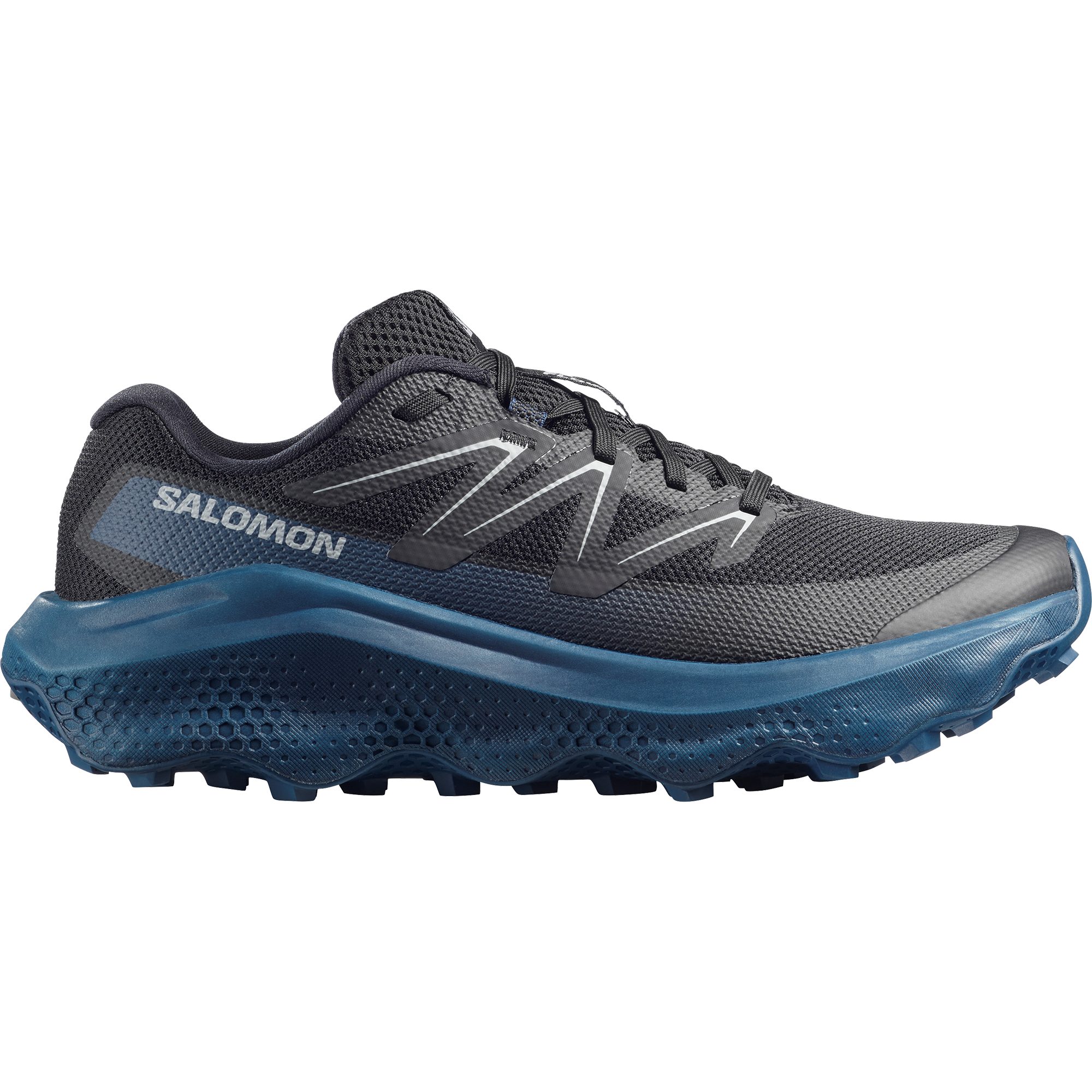 Men’s Salomon Ultra Flow Black and Blue Shoes size 9.5 Salomon Ultra Flow Gore Tex Men main image 2
