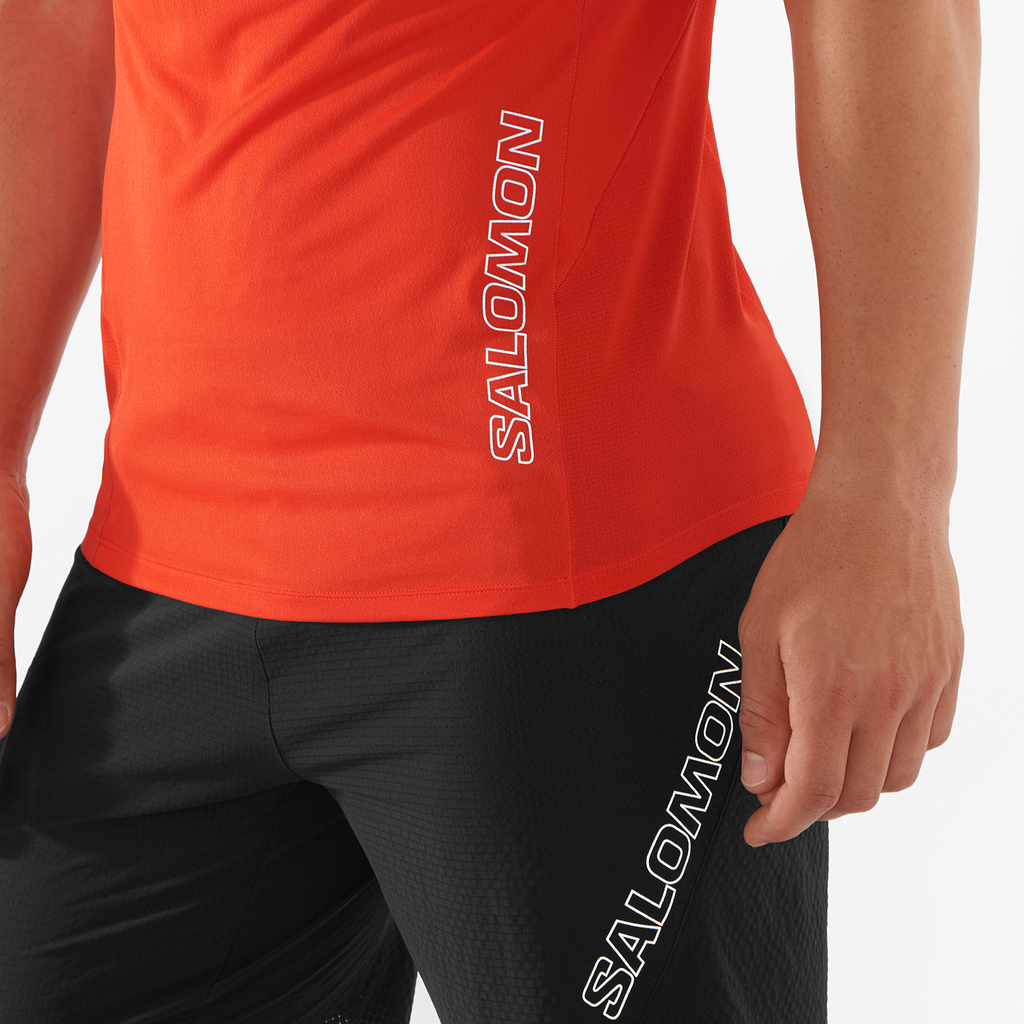 Salomon running discount top mens