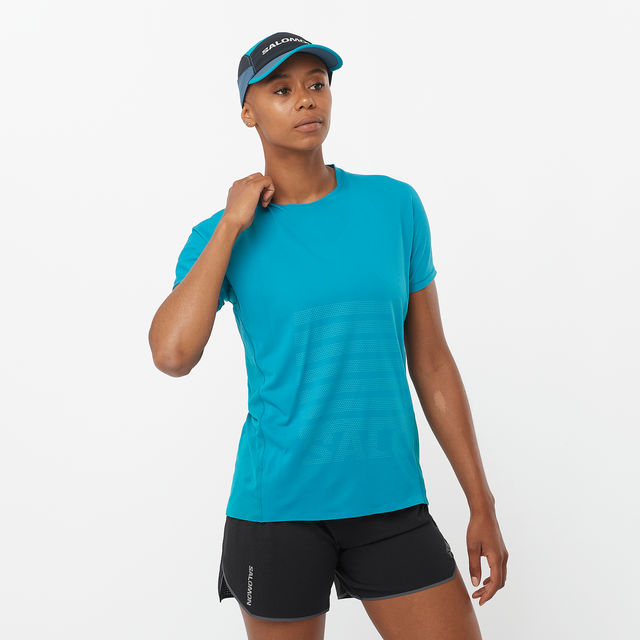 SENSE AERO SS TEE GFX WOMEN'S