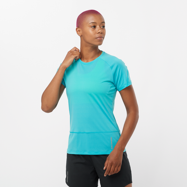 CROSS RUN SS TEE WOMEN'S