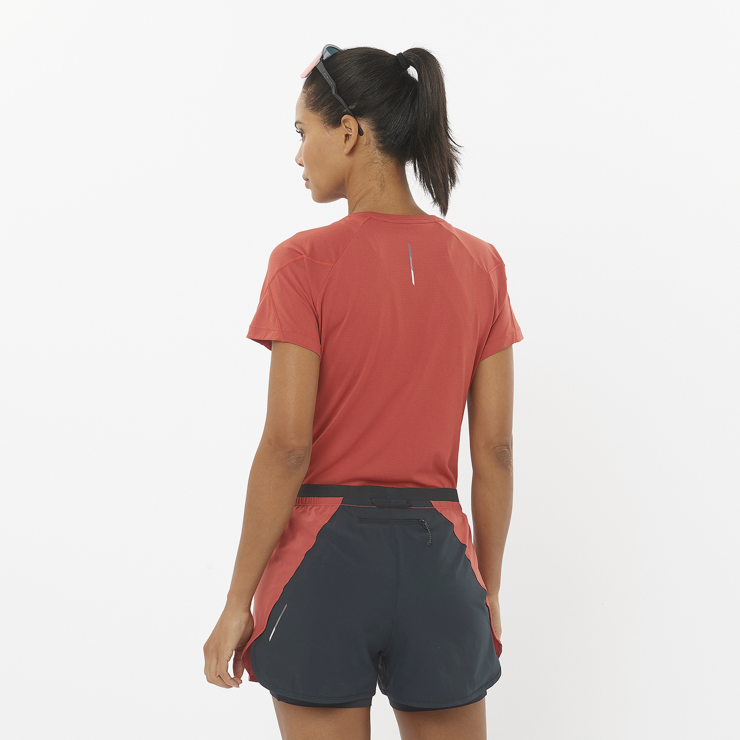 CROSS RUN SHORT SLEEVE TEE WOMEN'S