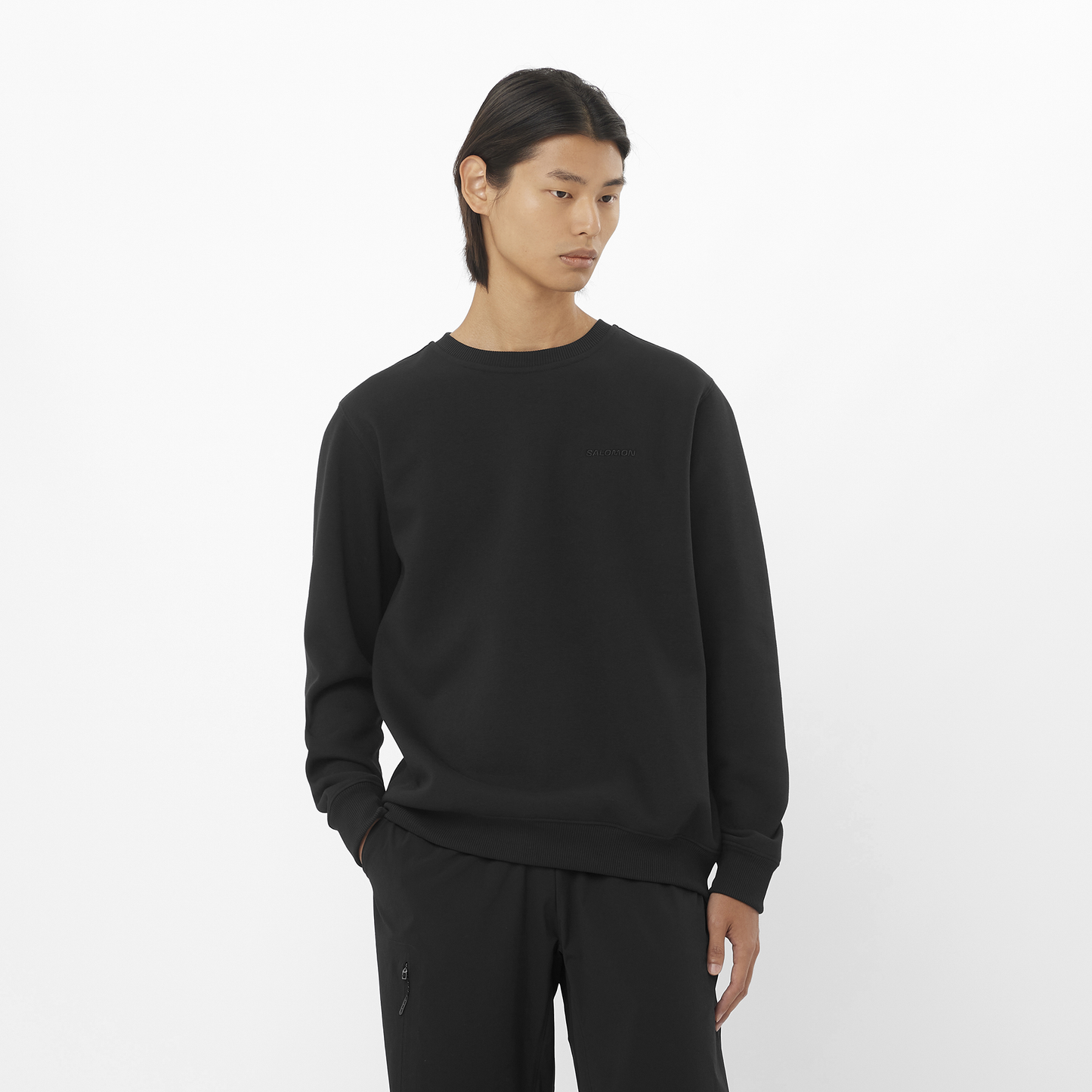 SALOMON LOGO CREWNECK MEN'S