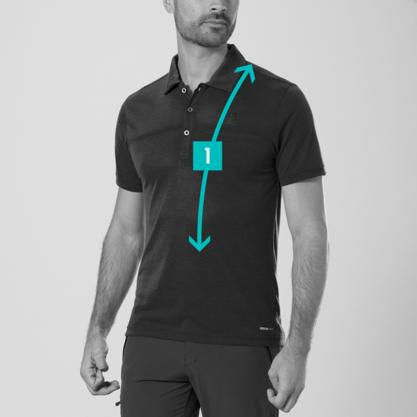 How to measure - Men's Back Protection